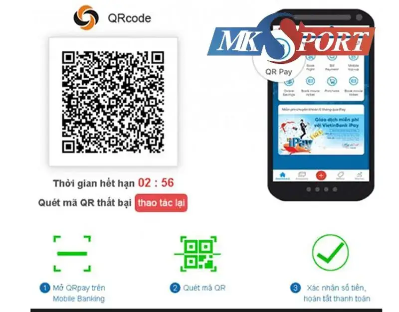 Nạp tiền qua mã QR code